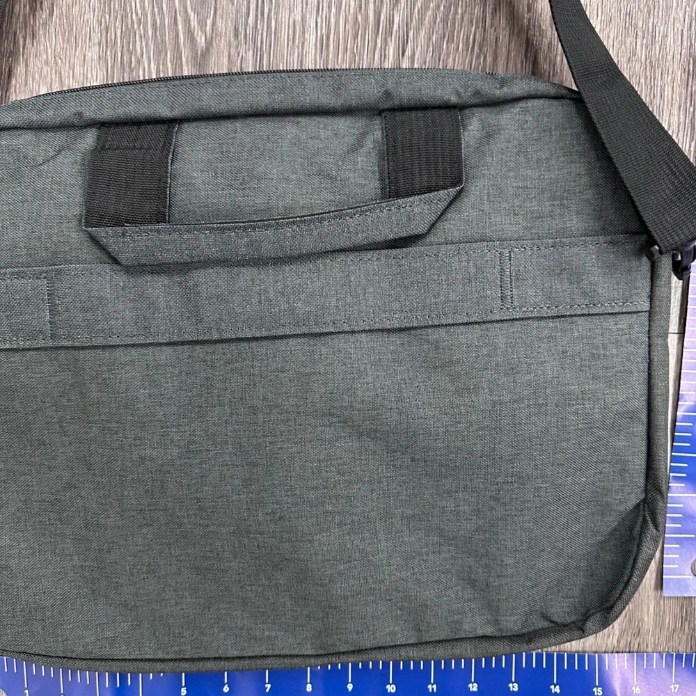 Lenovo Laptop Bag Messenger Shoulder Bag Briefcase Work Travel‎ Gray 15 inch